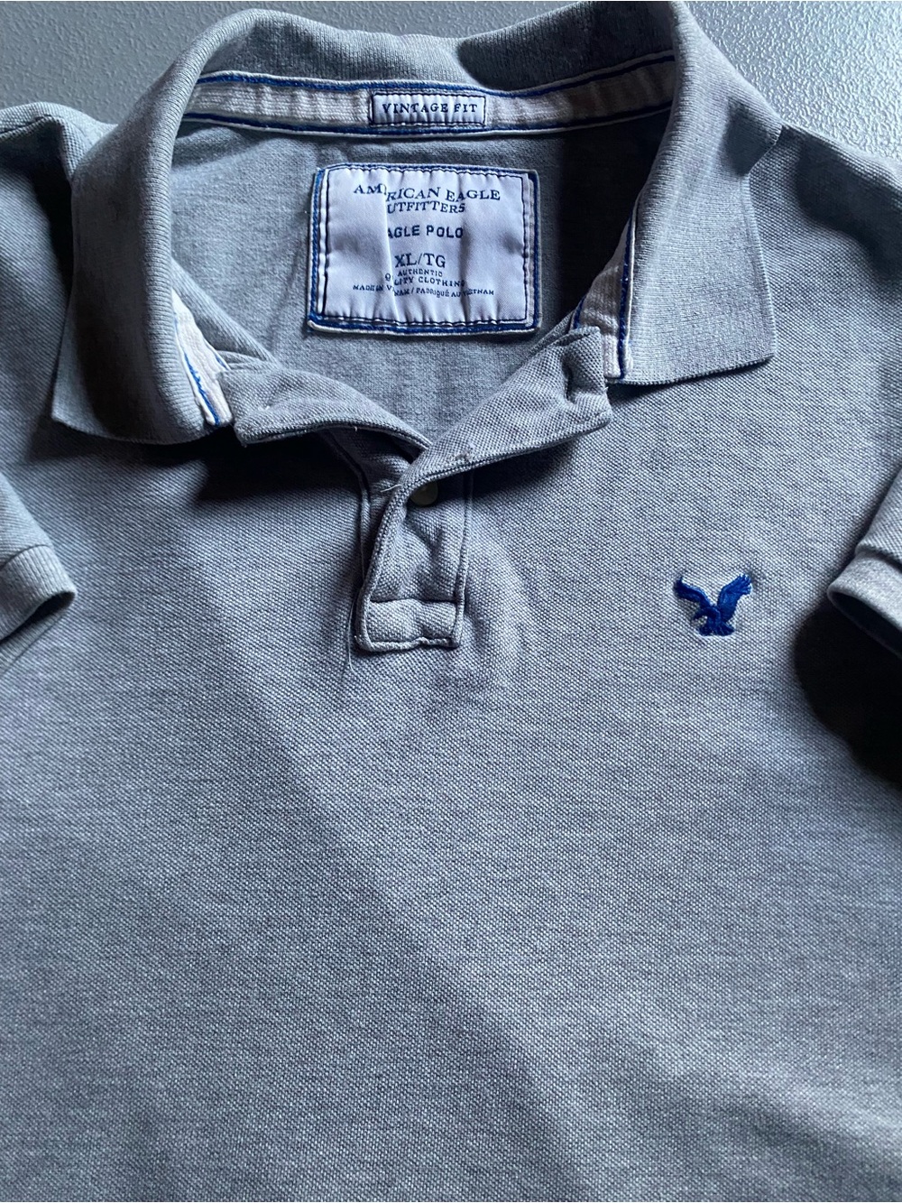 American Eagle Outfitters vintage fit polo Men’s XL - Picture 2 of 9